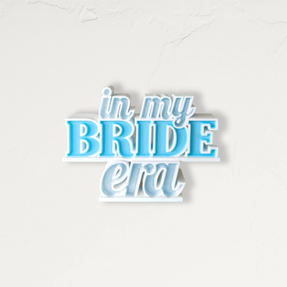 Bride Era 3D Keepsake Sign