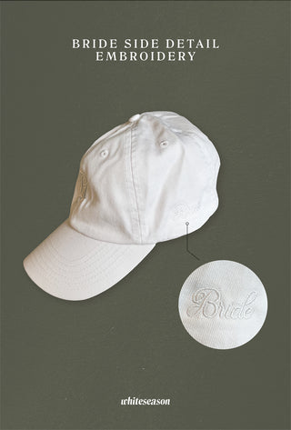 B for Bride Monogram Logo Cap