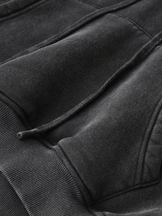 Love Struck Vintage Wash Cropped Hoodie