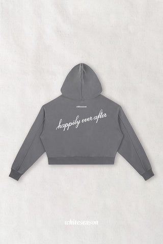 Married Club Cropped Heavyweight Hoodie