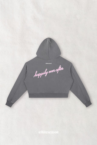 Married Club Cropped Heavyweight Hoodie