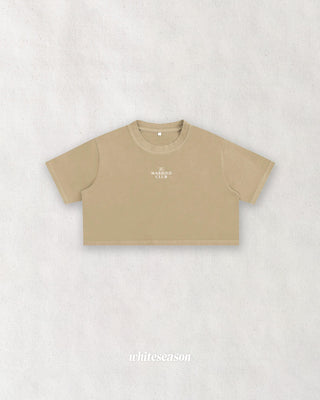 Married Club Ultra Cropped Varsity Tee