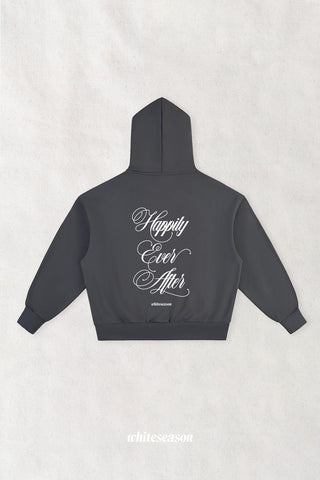 Married Club Script Heavyweight Marshmallow Hoodie