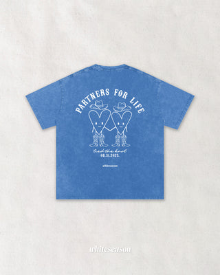 Partners for Life, Custom Wedding Date Tee