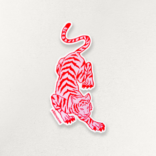 Whiteseason Tiger Individual Sticker