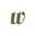 Green on white